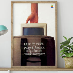 Apple Advertizing Brochure Poster