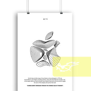 Apple logo Poster