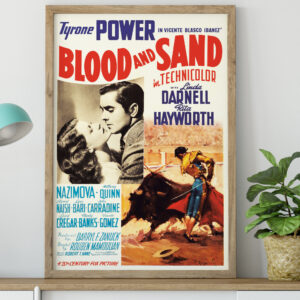 Blood and Sand 1941 Movie Poster