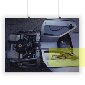 Car time machine Back to the Future DeLorean