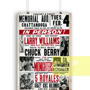 Chuck Berry Larry Williams 1958 Rock and Roll