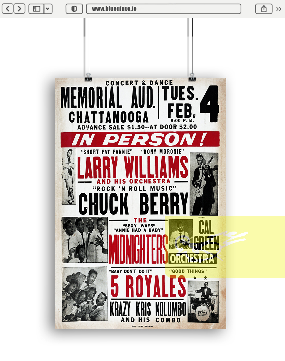 Chuck Berry Larry Williams 1958 Rock and Roll