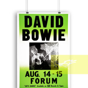David Bowie 1983 Los Angeles