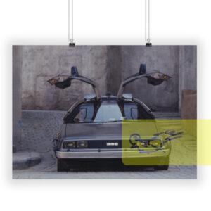 DeLorean time machine car Back to the Future