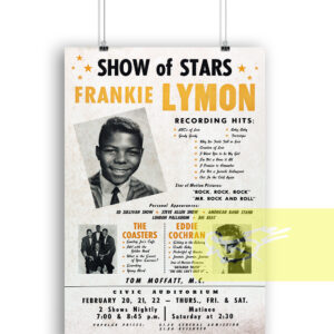 Eddie Cochran Frankie Lymon The Coasters 1958