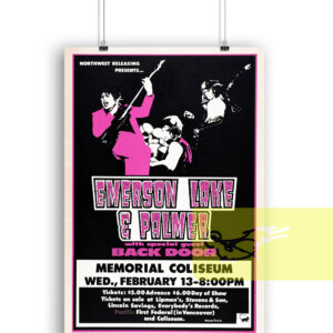 Emerson Lake and Palmer 1974 Portland