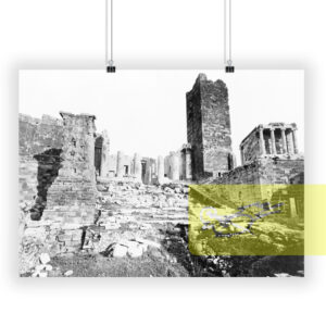 Entrance to Parthenon Athens 1850