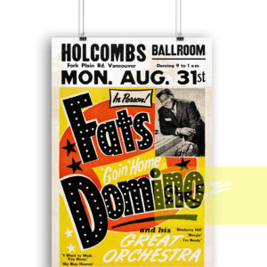 Fats Domino Holcombs Ballroom 1959