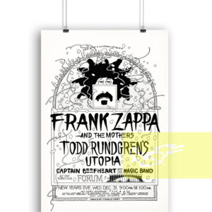 Frank Zappa Todd Rundgren Captain Beefheart 1975