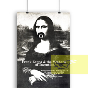 Frank Zappa as Mona Lisa 1970