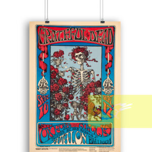 Grateful Dead 1966 Family Dog Concert Poster