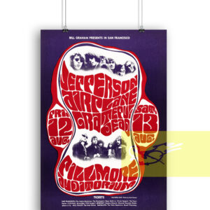 Grateful Dead Jefferson Airplane 1966 Fillmore