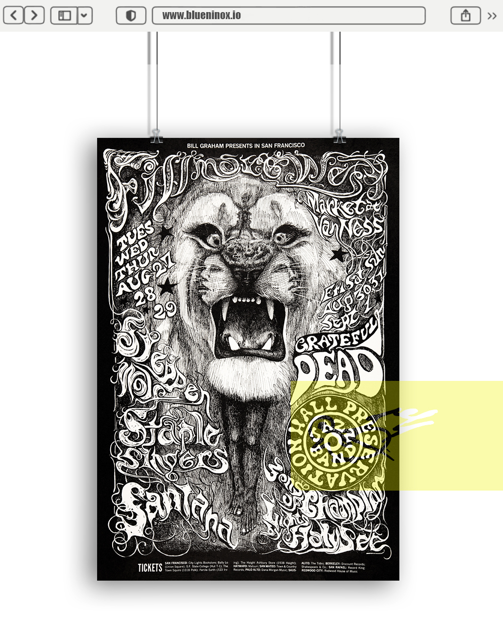 Grateful Dead Santana Steppenwolf