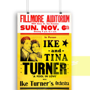 Ike and Tina Turner 1960 Fillmore