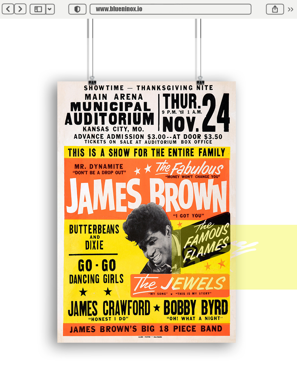 James Brown 1966 Kansas City