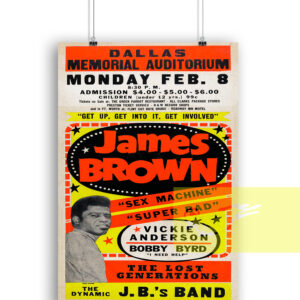 James Brown 1971 Dallas