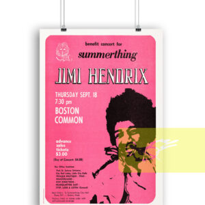 Jimi Hendrix 1969 Boston