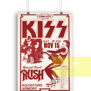 KISS Rush 1975