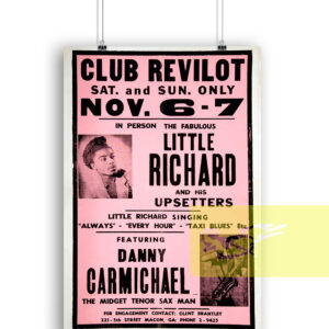 Little Richard 1954 Concert Poster