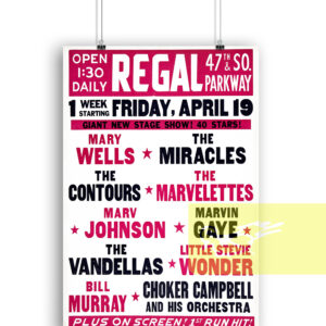 Little Stevie Wonder, Marvin Gaye, Miracles, Mary Wells 1963