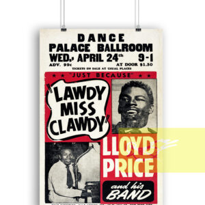 Lloyd Price Palace Ballroom 1957