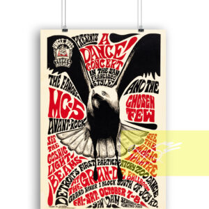 MC5 1966 Concert Poster