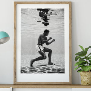 Muhammad Ali Underwater Poster