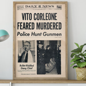 Newspaper The Godfather