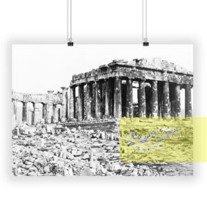 Parthenon Athens Greece 1850