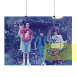 Photo of the McFly kids from Back to the Future