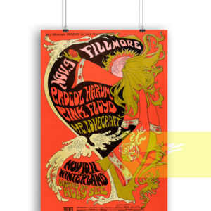 Pink Floyd Procol Harum 1967 Fillmore