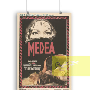 Poster 1969 Maria Callas Medea Italy
