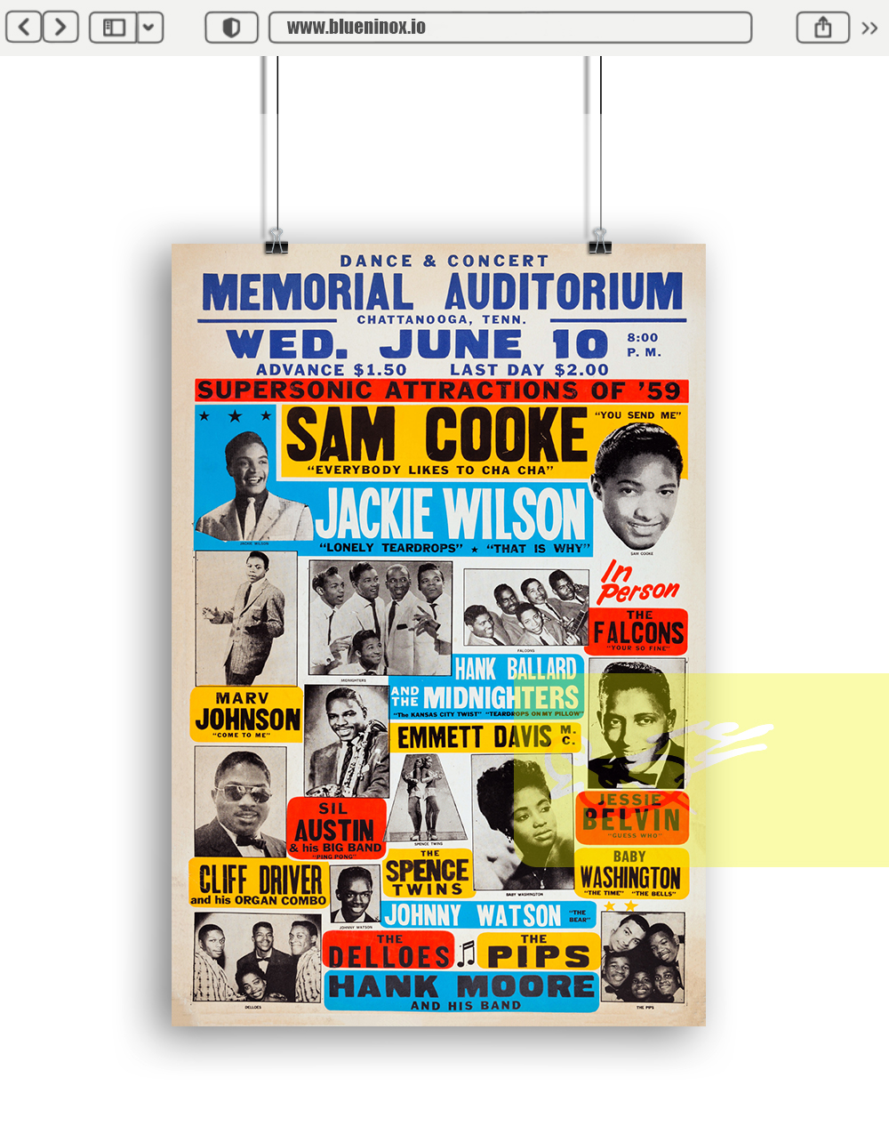 Sam Cooke Jackie Wilson 1959