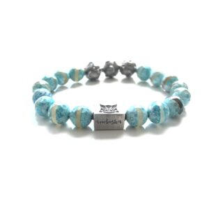 Silver Agate Tibet Bracelet