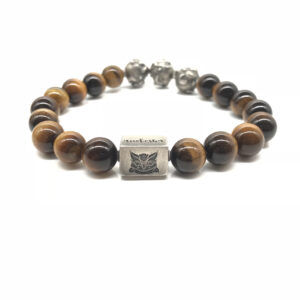 Silver Tiger Eye Bracelet