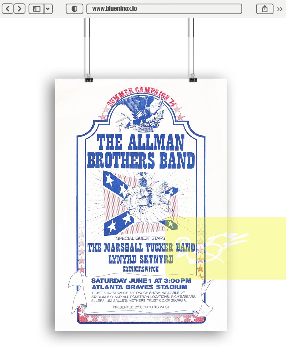 The Allman Brothers Band 1974 Atlanta