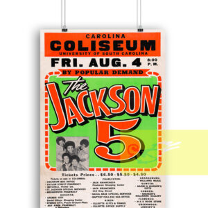The Jackson 5 Carolina Coliseum 1972