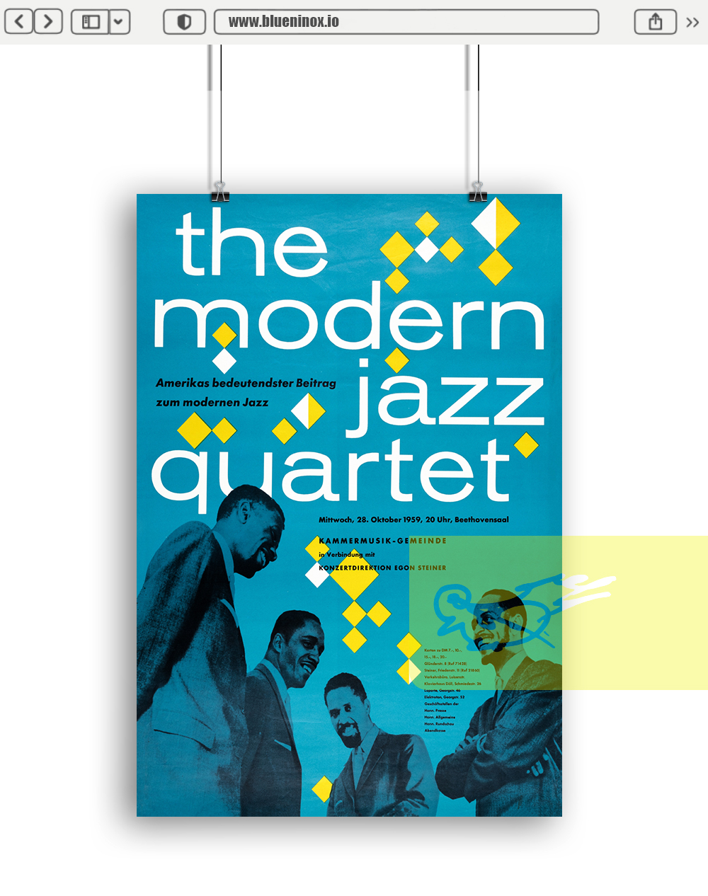 The Modern Jazz Quartet 1959 Hanover