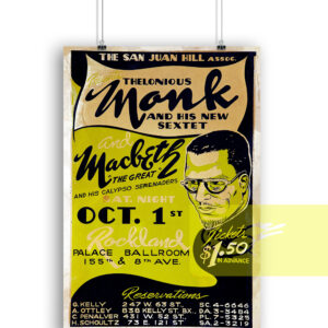 Thelonious Monk 1949 Harlem