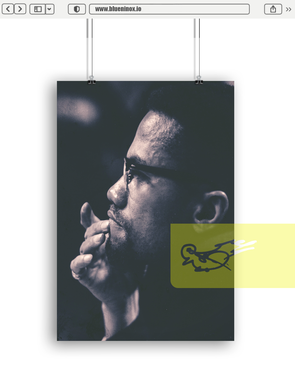 1964 Photo Malcolm X