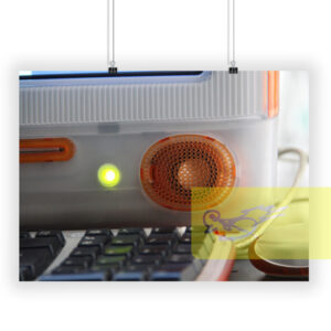 1998 Computer Tangerine iMac G3