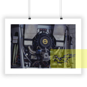 Back to the Future photo of the DeLorean car