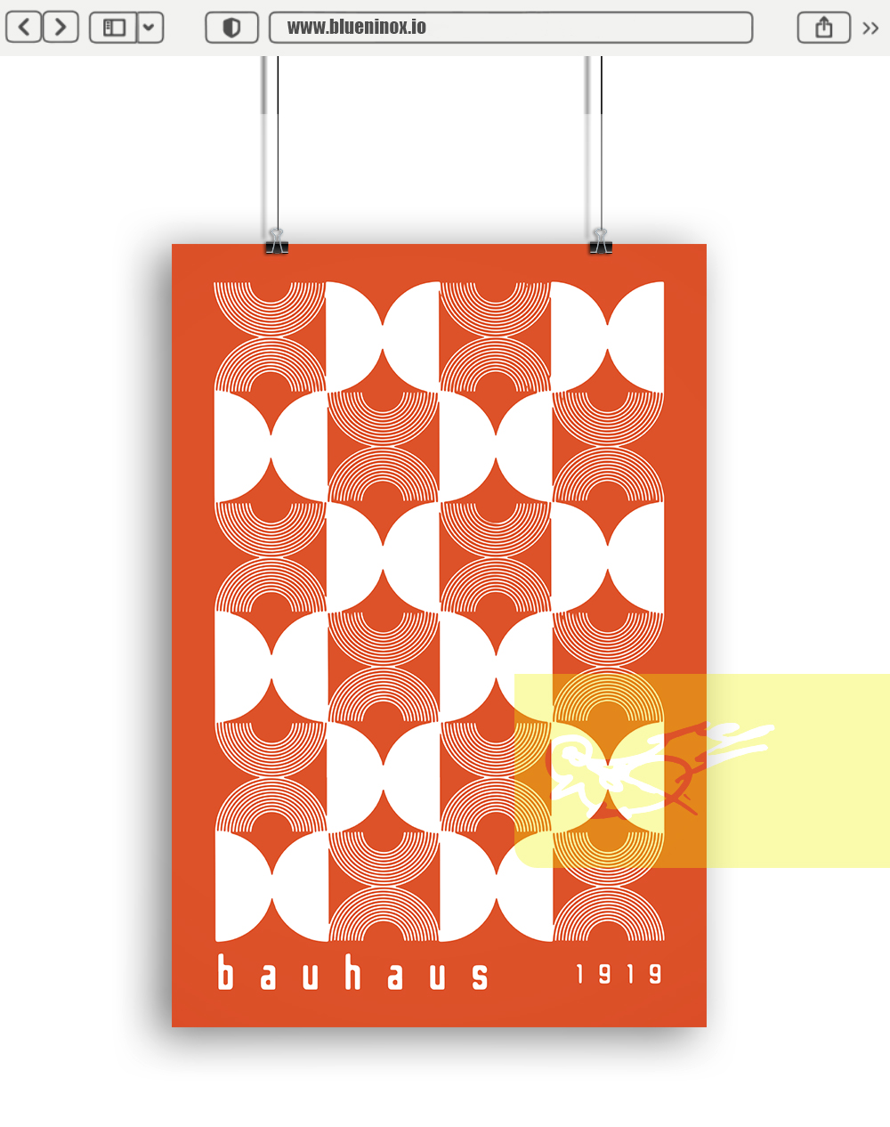 Bauhaus Ausstellung Poster