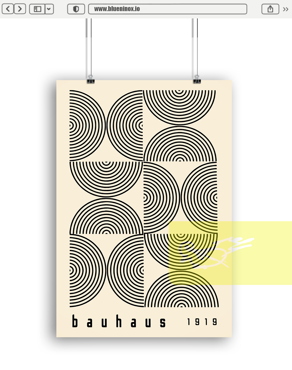 Bauhaus Exhibition Poster 1919