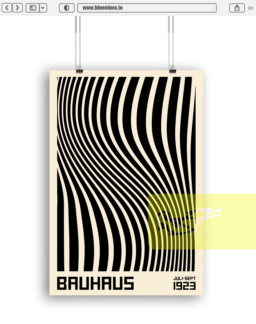 Bauhaus Exhibition Poster 1923