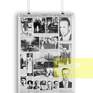 Cameras Follow Dillinger and his Trail of Crime