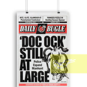 Daily Bugle Newspaper Doc ock Still