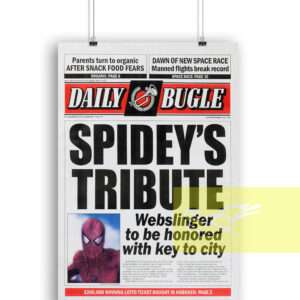 Daily Bugle Newspaper Spideys Tribute