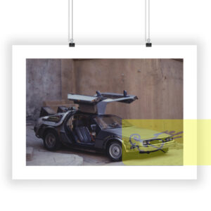 DeLorean photo Back to the Future
