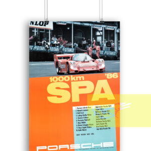 Porsche 1000 Kilometers Spa 1986